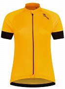 Damska koszulka rowerowa Rogelli MODESTA, żółta