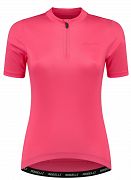 Damska koszulka rowerowa Rogelli CORE, różowa
