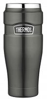 Kubek termiczny - Termokubek Thermos Style 470ml - metaliczny szary