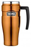Kubek termiczny - Termokubek Thermos Style z uchwytem 470ml miedziany