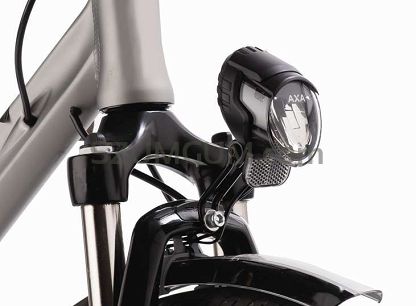 Lampki na dynamo w piaście