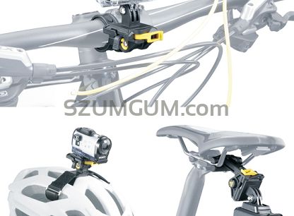 Uchwyty rowerowe do kamer