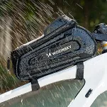 Wozinsky B68 Torebka na ramę pancerna z kieszonką na telefon 1.7L - czarna - 3