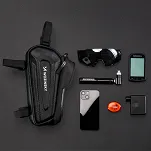 Wozinsky B68 Torebka na ramę pancerna z kieszonką na telefon 1.7L - czarna - 11