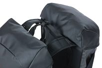 Sakwa BASIL MILES TARPAULIN  DOUBLE BAG, 34L, black orange, MIK-system - 3