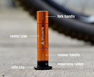 Zestaw do naprawy opon Granite STASH Tire Plug -  black - 4