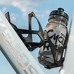 Koszyk na bidon Rockbros Road to Sky z łyżką do opon - niebiesko-pomarańczowy - 11