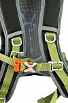 Plecak sportowy Axon Asterix 18L czarny - stelaż z siateczką - 11
