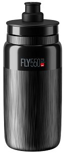Bidon Elite FLY TEX 550ml black