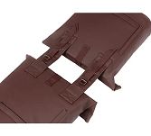 Sakwa miejska podwójna BASIL City Double Bag 32L MIK Ready - roasted brown - 5