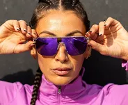 Okulary TIFOSI SANCTUM SL - crystal clear purple - 6