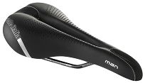 Siodło SELLE ITALIA MAN GEL FLOW L (id match - L2) Manganese tube 7,, 310g czarne - 2