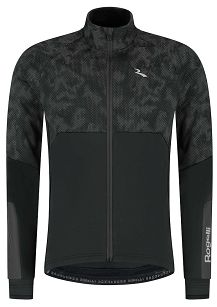 Rogelli kurtka zimowa ESSENTIAL HI VIS II -czarna
