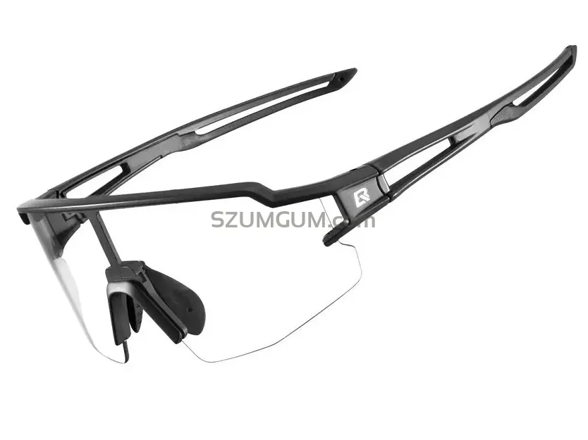 Okulary rowerowe Rockbros 10175 fotochromowe UV400 - czarne
