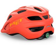 Kask młodzieżowy MET Crackerjack - Scarlet red matt - 2