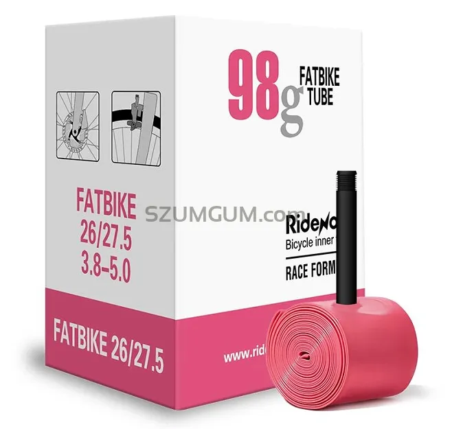 Dętka RideNow TPU Fat / E-bike 26–27,5×3,8–5,0″ – AV 45 mm (Auto/Schrader), 98 g