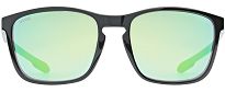 Okulary UVEX LGL 52 - black / mirror green - 2