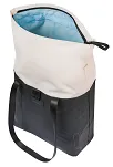 Torba miejska Basil Vive - bicycle shopper MIK Hooks - 15–20L - off-white/black - 5