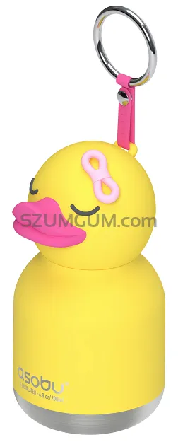 Butelka termiczna Asobu Mini Bestie 200 ml - ducky