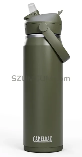 Butelka termiczna Camelbak Thrive Flip Straw Insulated SST 740 ml / 25 oz - moss