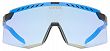 Okulary UVEX Pace Stage CV - black matt / mirror blue - 2