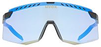 Okulary UVEX Pace Stage CV - black matt / mirror blue - 2