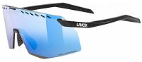 Okulary UVEX Pace Stage CV - black matt / mirror blue