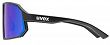 Okulary UVEX Sportstyle 237 CV - black matt / mirror blue - 2