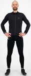 Ocieplana bluza rowerowa Rogelli ESSENTIAL DWR, czarna -L - 3
