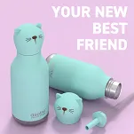 Butelka termiczna Asobu Bestie Bottle 473 ml - Rocketship - 4