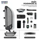 Torba pod ramę roweru Rockbros  Road to Sky TL003, 2 L, wodoodporna, szara - 4