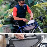 Torba pod ramę roweru Rockbros  Road to Sky TL003, 2 L, wodoodporna, szara - 8