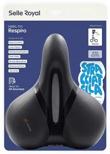 Siodełko Selle Royal - Respiro Relaxed 90° Stracciatella