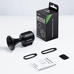Dzwonek rowerowy elektryczny Rockbros 120dB czarny - 8