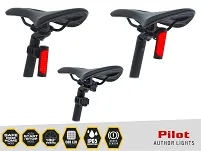 Lampka tylna Author Pilot Brake CobLed 120 lm - 2