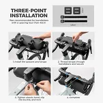 100% woodoodporna torba na kierownicę Rockbros AS-154 - 8 L - 15