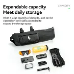 100% woodoodporna torba na kierownicę Rockbros AS-154 - 8 L - 10