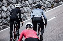 Spodnie rowerowe Rogelli ESSENTIAL z żelową wkładką rowerową, czarne - 9