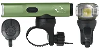 Lampka przednia z pilotem Prox Nova Pro 1600 lm, 4000 mAh - green - 2