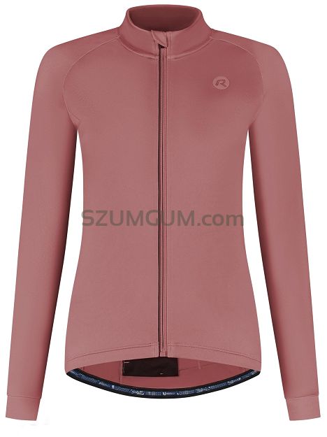 Ciepła damska bluza rowerowa Rogelli ESSENTIAL DWR - różowa