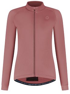 Ciepła damska bluza rowerowa Rogelli ESSENTIAL DWR - różowa