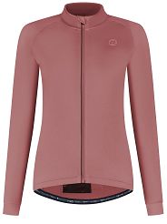 Ciepła damska bluza rowerowa Rogelli ESSENTIAL DWR - różowa