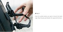 Koszyk na bidon Granite Aux E+ Carbon Bottle Cage with Strap Kit - 5