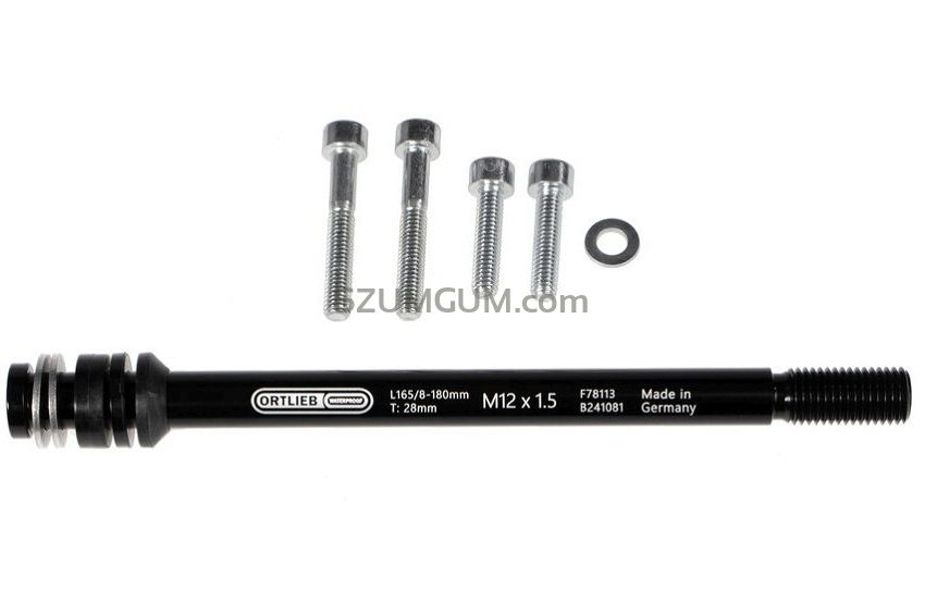 Adapter do bagażnika Orltieb THRU AXLE M6-CONNECTOR Adapter Thru Axle