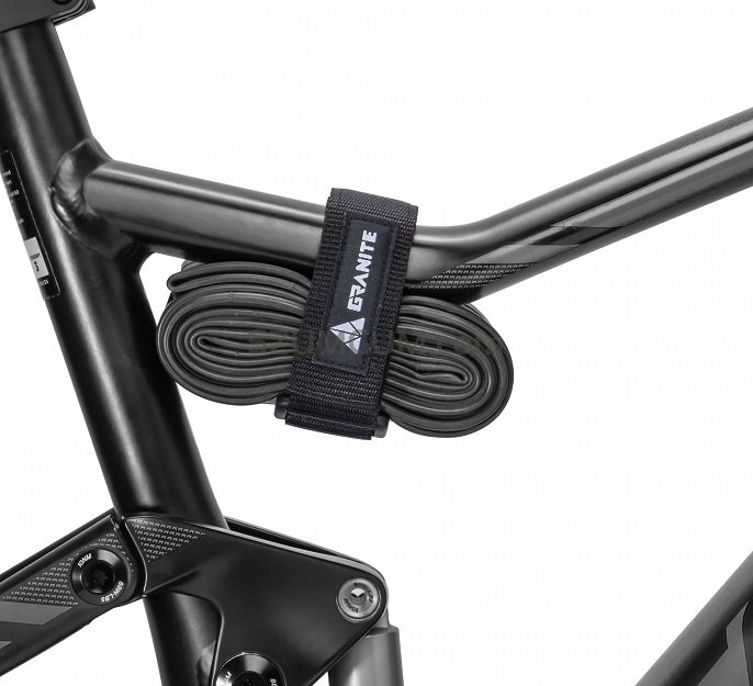 Opaska na dętkę Granite Rockband Mountain Bike Frame Carrier Strap black
