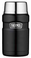 Thermos Style - termos z kubkiem na jedzenie 710ml czarny mat
