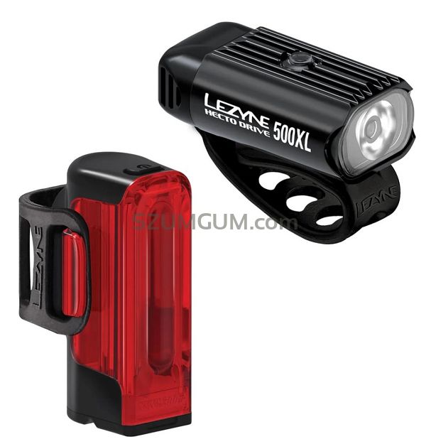 Zestaw lampki Lezyne Hecto Drive 500XL / Strip Drive 300+