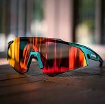 Okulary sportowe Rockbros SP291 zielone - szkła polaryzacyjne, ramka optyczna - 3