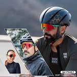 Okulary sportowe Rockbros SP291 zielone - szkła polaryzacyjne, ramka optyczna - 7