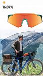 Okulary sportowe Rockbros SP291 zielone - szkła polaryzacyjne, ramka optyczna - 9